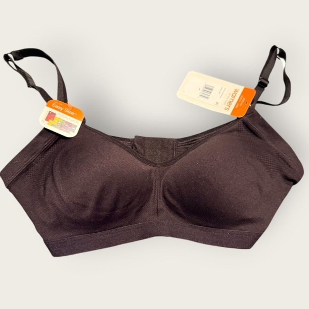 Wireless Bra M Black Comfy Cozy Leisure Feminine Intimate Lounge Seamless Smooth
